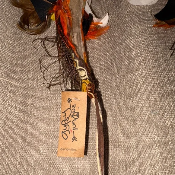 Gypsy Junque | Feather & Floral Headdresses | 3 Pieces - Picture 13 of 16